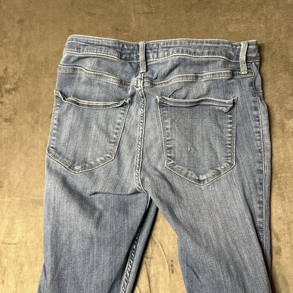 Hollister Ultra High-Rise Wide-Leg Washed Black Jeans Women’s Size W30 L31 - Picture 4 of 7